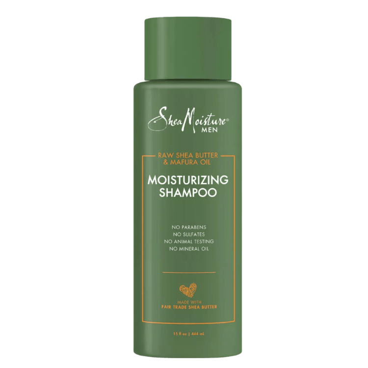 Shea Moisture Raw Shea Butter & Mafura Oil Moisturizing Shampoo 15 oz - GroomNoir - Black Men Hair and Beard Care